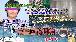 『ゆっくり解説』皆様から頂いた、ご質問にお答えします。第三回質問集～その８