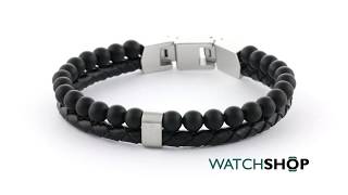 Mens Vintage Casual Bracelet (JF02763040)