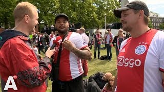 Supporters op Museumplein voor huldiging