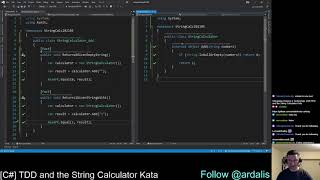 [C#] TDD and the String Calculator Kata