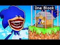 SHIN SONIC vs Most Secure One Block House (Minecraft)