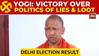 Uttar Pradesh CM Yogi Adityanath Reacts On BJP's Victory In Delhi And Milkipur | India Today