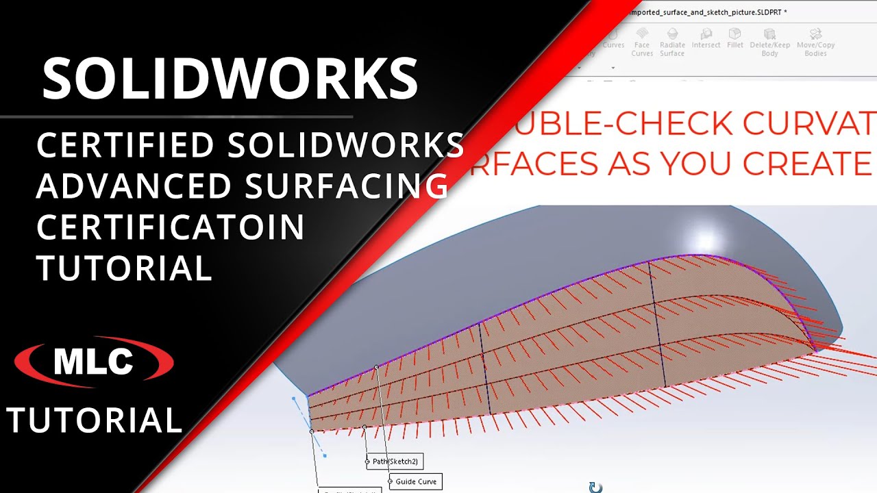 Certified Solidworks Professional Advanced Surfacing Exam Tutorial