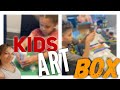 Kids Art Box || Art Subscription Box!!!! || ART MADE EASY