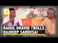 Dravid Trolls Rajdeep When Asked About India’s Superstar Culture | The Quint