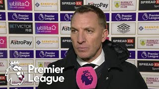 Brendan Rodgers: Late subs made the difference v. Burnley | Premier League | NBC Sports