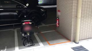 【ニリーン】プレサンスNEO淀屋橋【バイク駐車場】