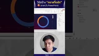 วิธีสร้าง “กราฟโดนัท” สวยๆ ใน PPT! #powerpoint #ppt #presentation #data #excel #presentx #tutorial