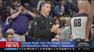 Steve Nash out as Brooklyn Nets head coach