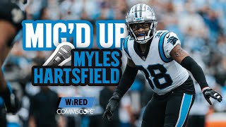 2022 Week 3 Mic'd Up with Myles Hartsfield | Carolina Panthers
