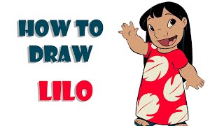 How to Draw Lilo | Lilo and Stitch