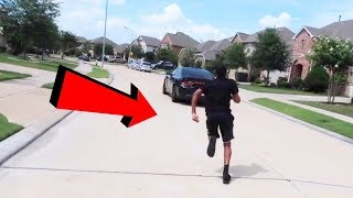 STOLEN CAR PRANK ON COREY !!! Ft. CARMEN (HE CRIES)