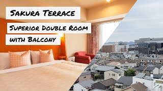 SAKURA TERRACE KYOTO Superior Double Room w/ Balcony Room Tour