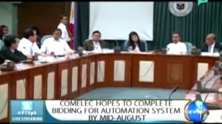 NewsLife: COMELEC hopes to complete bidding for automation system by mid-August || Jul. 29, 2015