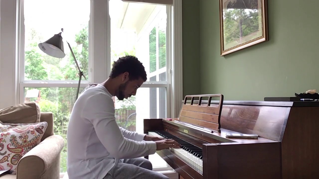 Love In This Club Usher Piano Cover - YouTube