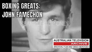 Johnny Famechon in Rare Archive Footage, Reliving Australia's Greatest Boxing Moments