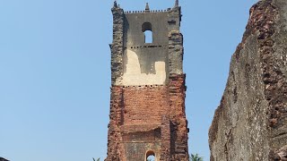 പൊളിഞ്ഞ പള്ളി കാണാം ഓൾഡ് ഗോവയിൽ St.Augustine Tower Old Goa