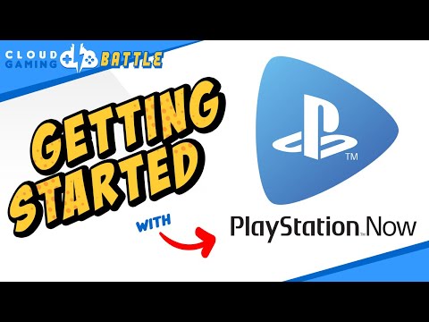 PlayStation NOW Getting Started and Setting Up