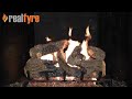 Real Fyre Charred Northern Oak Gas Log Set