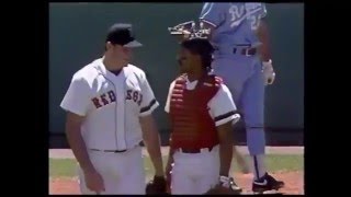 1990 MLB Royals at Red Sox