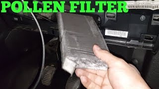 HOW TO CHANGE PEUGEOT PARTNER CABIN FILTER/ POLLEN FILTER