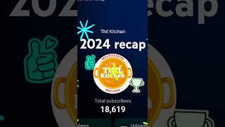 நன்றி மக்களே🙏/What I Gained from YouTube in 2024👍🙌 #shortsyoutube #thilkitchen#shortsyt