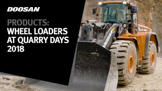 Products: Wheel Loaders at Quarry Days 2018