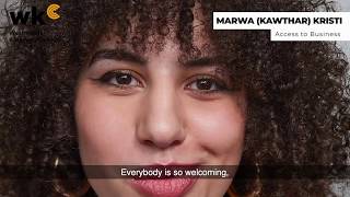 Student Marwa on her Access to Business course