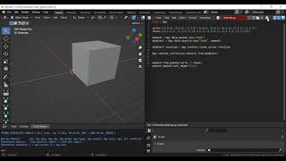 Add Cube In BLENDER Using PYTHON Script | Cube From List Of Vertices | Blender Python Tutorial