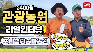 2400평 관광체험농원 사업주가 알려주는 운영 꿀팁