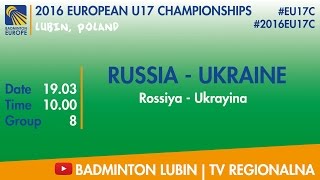 #2016EU17C Lubin - group 8 - RUSSIA - UKRAINE