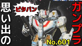 思い出のガンプラキットレビュー集 No.601 ☆ 超時空要塞マクロス ニチモ ピタバン 1/200 バトロイド・バルキリー VF-1J   Gundam Plastic Model Memories