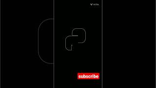 code to draw python logo in python turtle #shorts 👍👍 #viral #ankitallcoding