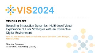 Revealing Interaction Dynamics: Multi-Level Visual Exploration of User Strategies with an Interacti