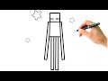 How to Draw Enderman from Minecraft ✏️ VERY EASY TUTORIAL FOR KIDS 🧒 👧 | Small Artists