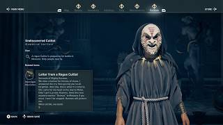how to help people nearby messara swordfish cultist clue hero quest ac odyssey