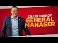 LIVE ARCHIVE | Flames introduce Craig Conroy as General Manager