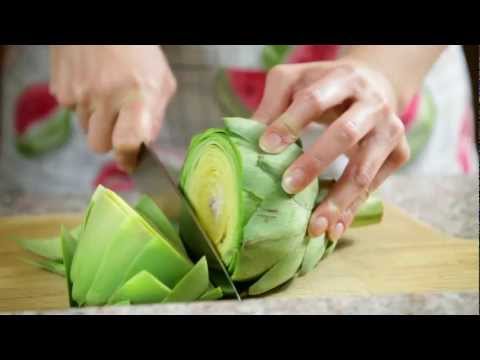 How to Trim & Clean Artichoke's Heart How to Trim & Clean Artichoke's Heart