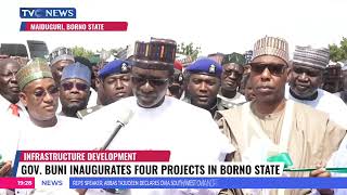 Gov. Buni Inaugurates Four Projects In Borno State