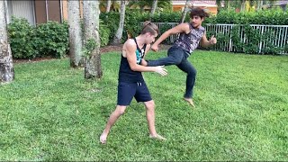 How to mix Taekwondo with kickboxing/mma combinations!!
