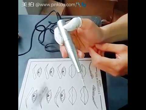Pinkiou Eyebrow Tattoo Pen Machine Permanent Makeup Set Professional microblading pen Pinkiou Eyebrow Tattoo Pen Machine Permanent Makeup Set Professional microblading pen