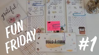 Build A Farm Savings Challenge | Fun Friday | first time 👀🌽🌾🐔🐮