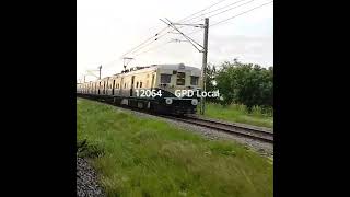 12064 Gummidipundi Local | Chennai Central | EMU | Suburban Train | கும்மிடிப்பூண்டி | GPD | #shorts