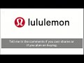 should you buy lululemon stock $lulu stock analysis