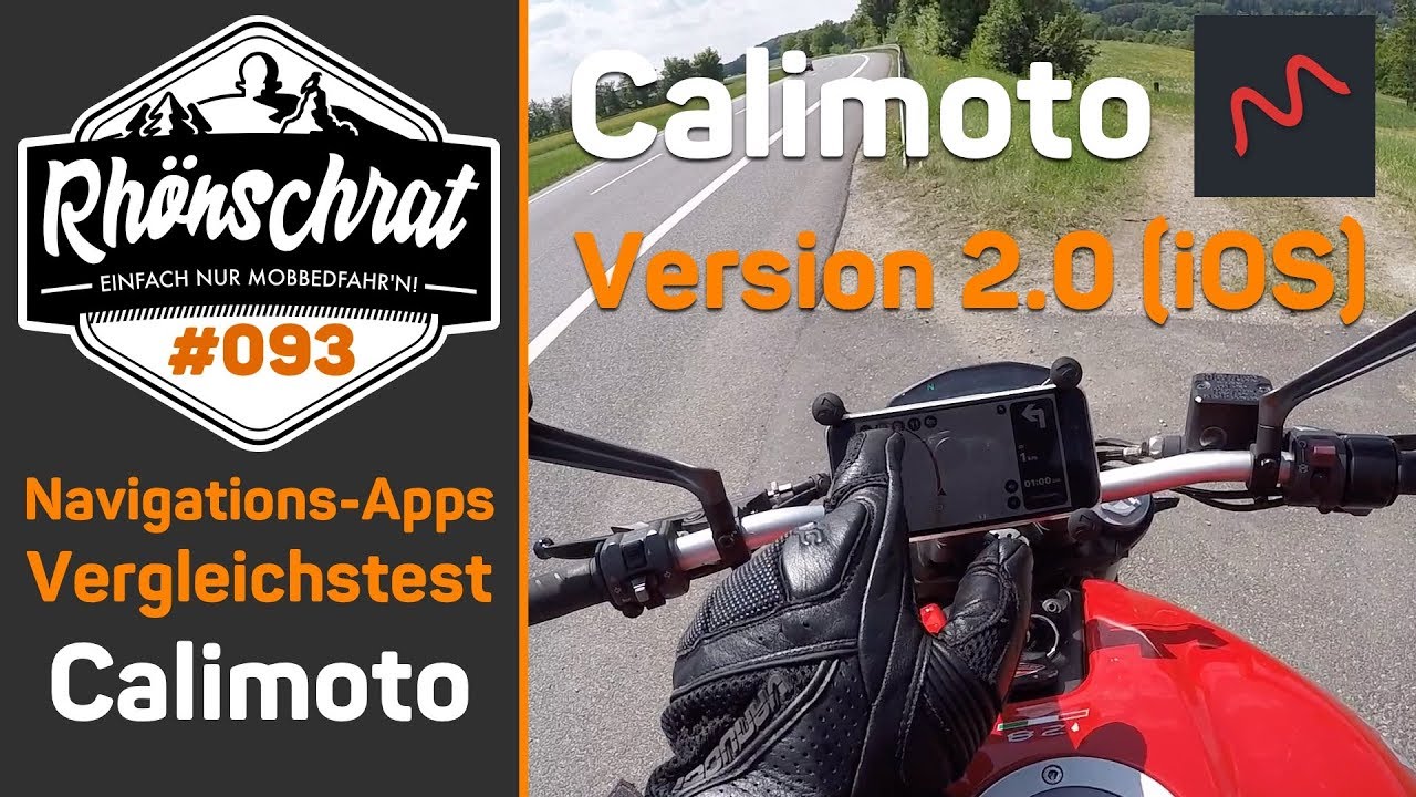 Calimoto | Neue Version 2.0 Für IOS | Motorrad Navigations-Apps ...