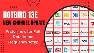 hotbird 16 digree eutelsat new  channel list many adult channel added Urdu and Hindi