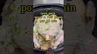 Frango assado inteiro na air fryer !!!