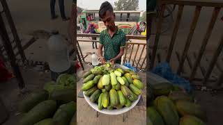 Garden Fresh \u0026 Healthy Masala Cucumber Selling | Bangladeshi Street Food #shorts #streetfood