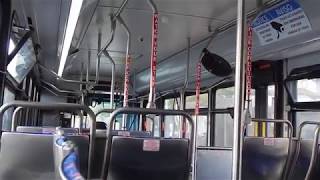 Inside FAX Bus 1614 (Gillig BRT)