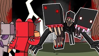 Instalé el Mod Mas Terrorífico THE HYBRID en Minecraft...💀